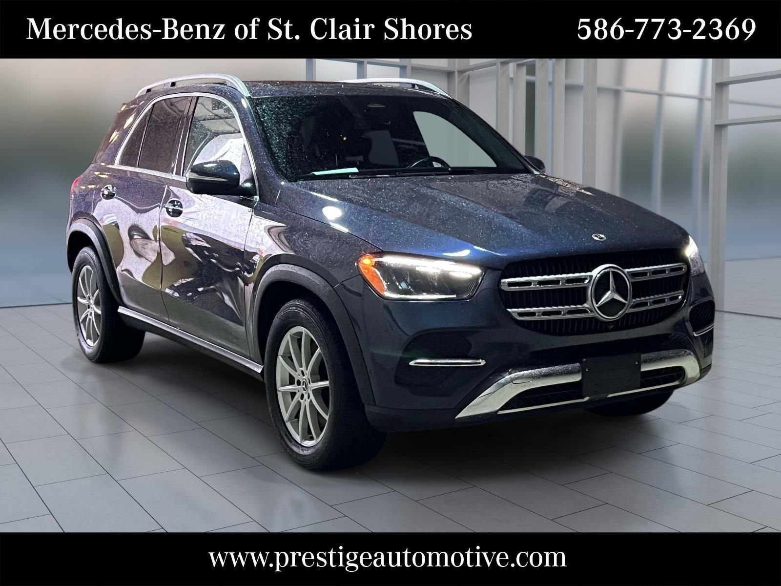 Certified Used 2024 Blue Mercedes-Benz GLE 450e image 7