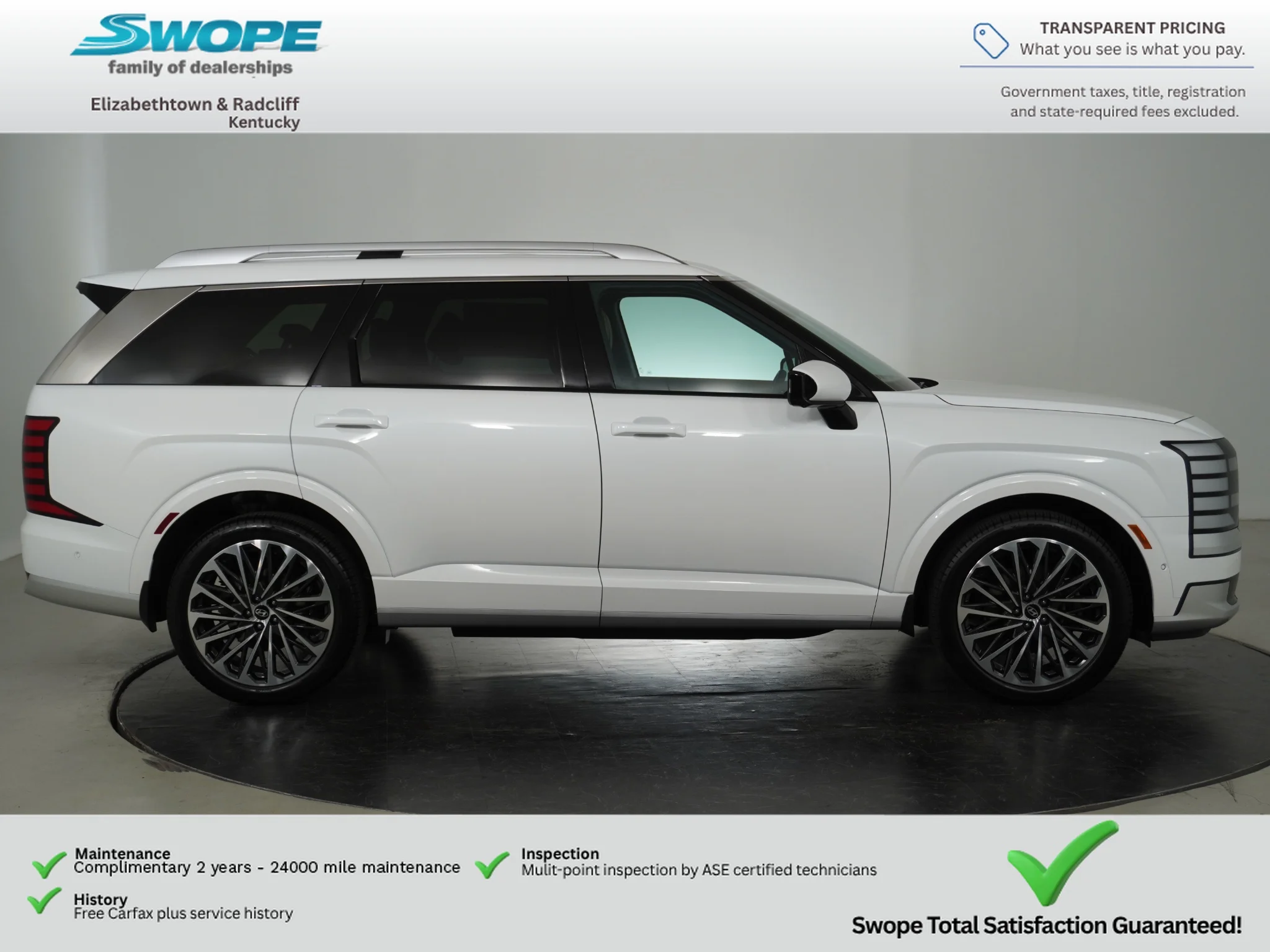 New 2027 Creamy White Pearl Hyundai Calligraphy image 2