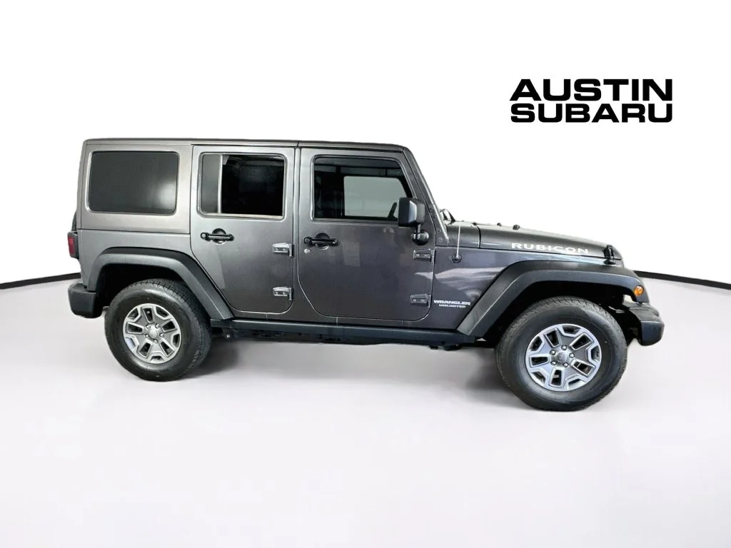 Used 2017 Gray Jeep Unlimited Rubicon image 8