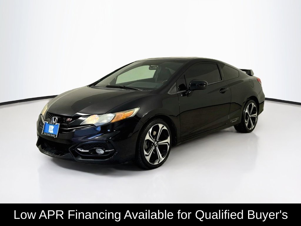 Used 2015 Crystal Black Pearl Honda Si image 3