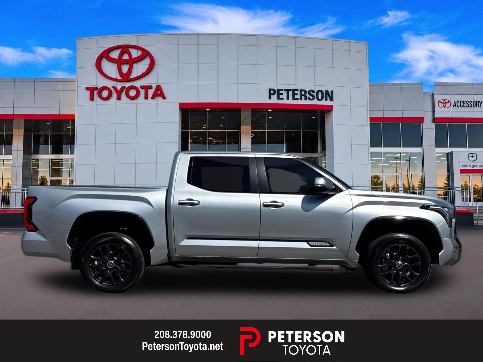 Used 2024 Silver Toyota Platinum image 2
