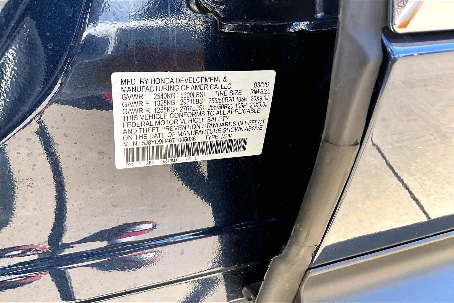 Certified Used 2026 Canyon River Blue Metallic Acura w/Technology Package image 34