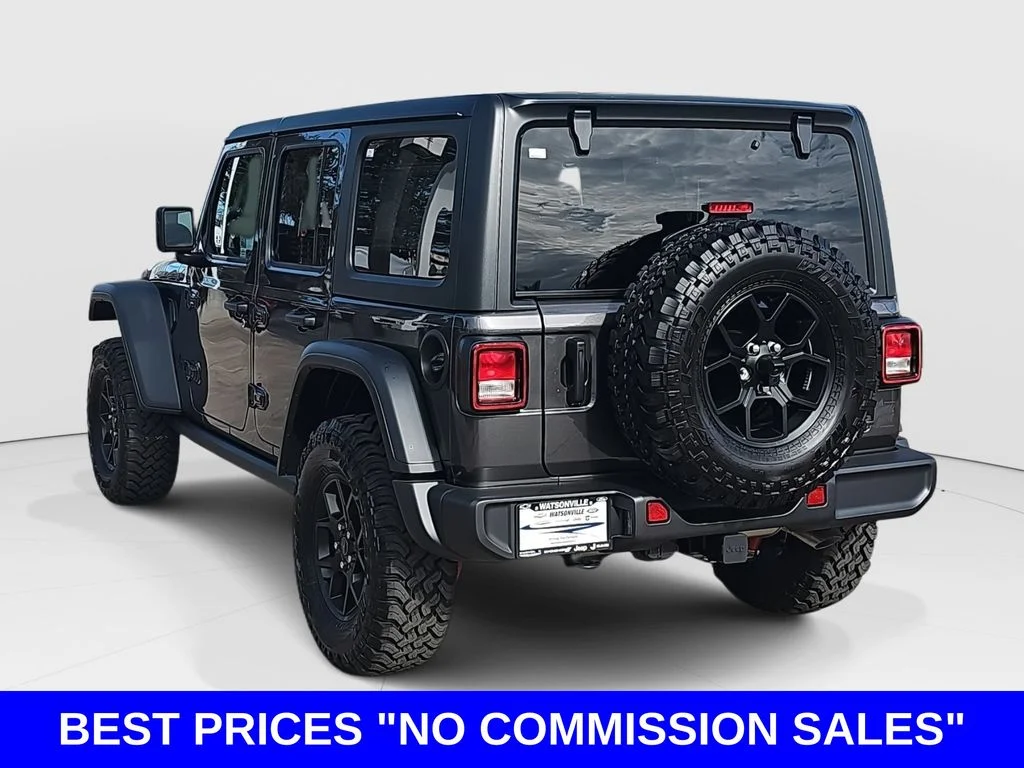 New 2026 Granite Crystal Metallic Clear-Coat Exterior Paint Jeep Willys image 5