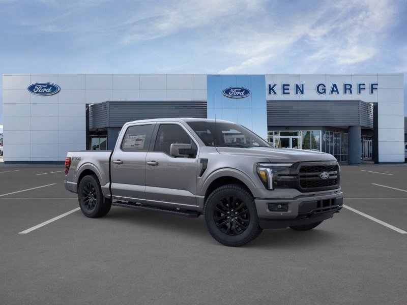 New 2026 Carbonized Gray Metallic Ford LARIAT image 8