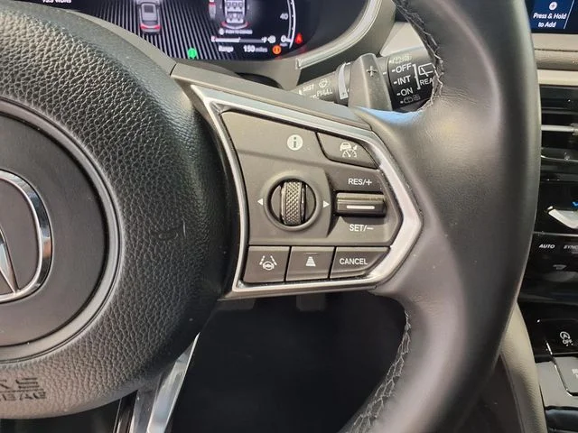 Used 2025 Liquid Carbon Metallic Acura Base image 9