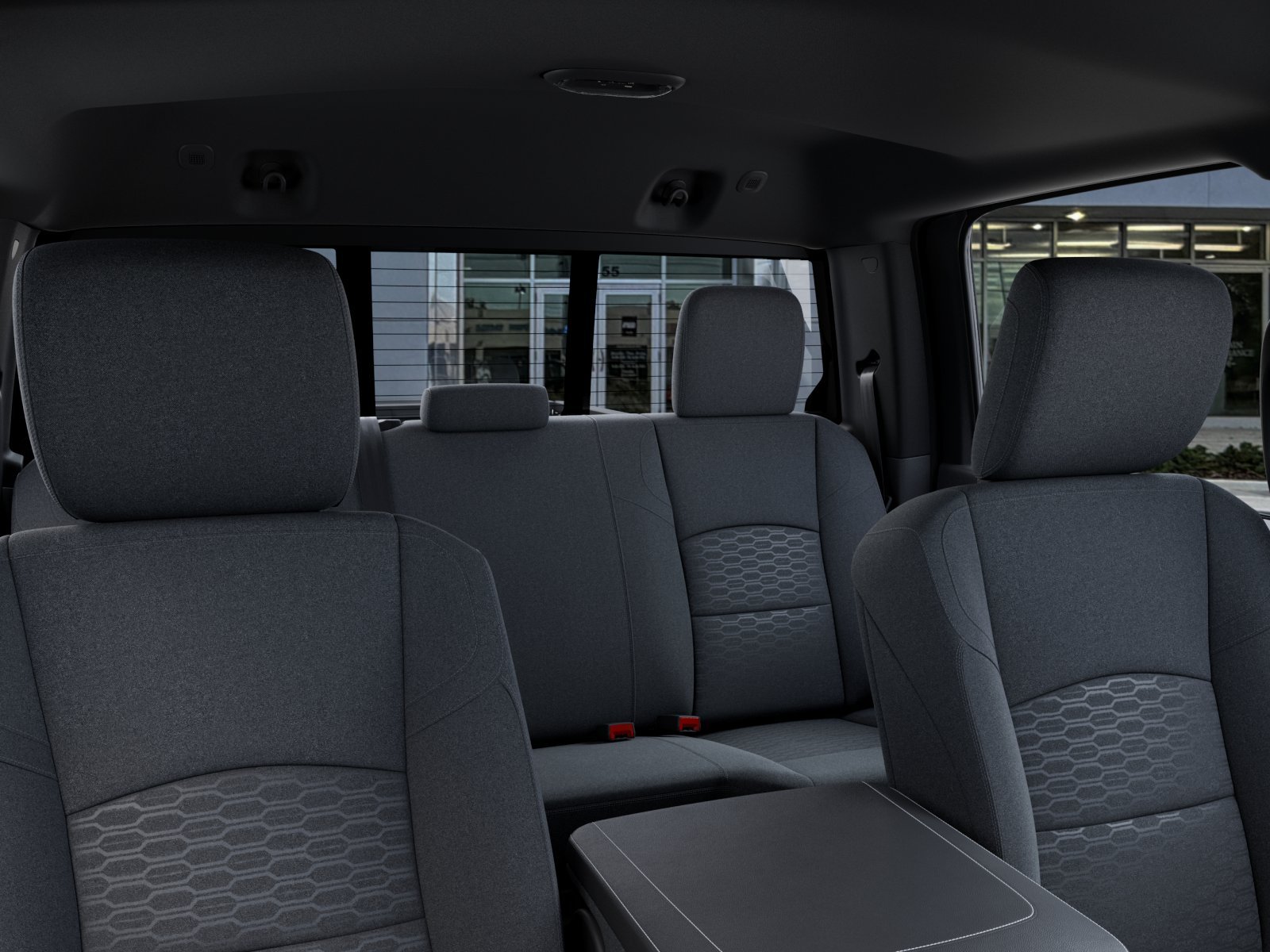 New 2026 Diamond Black Crystal Pearl-Coat Exterior Paint RAM Tradesman image 57