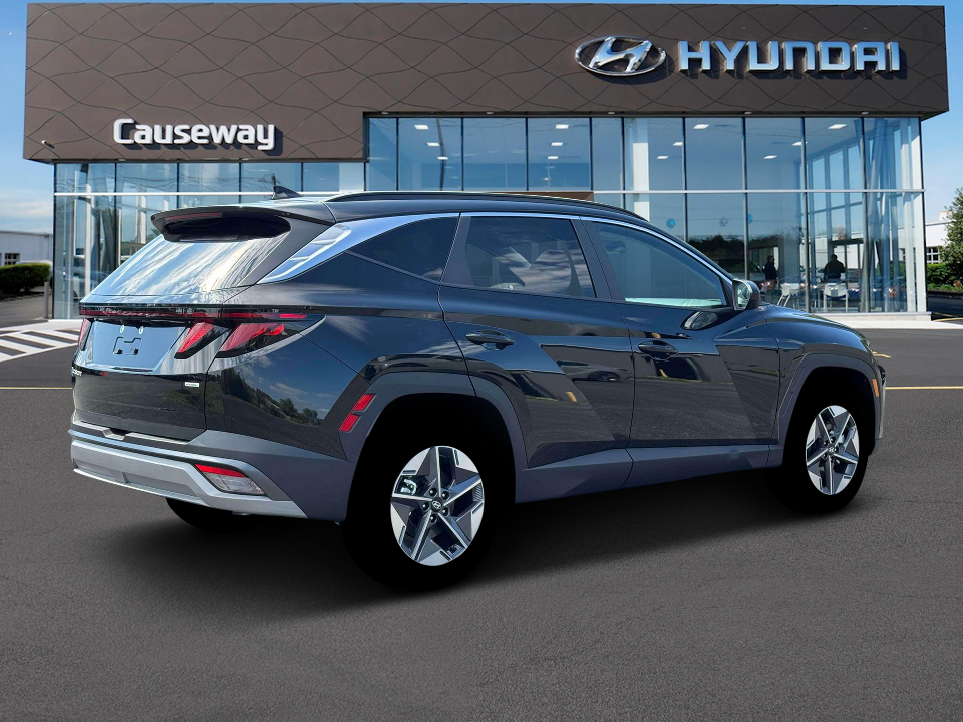 New 2026 Black Hyundai SEL AWD image 8