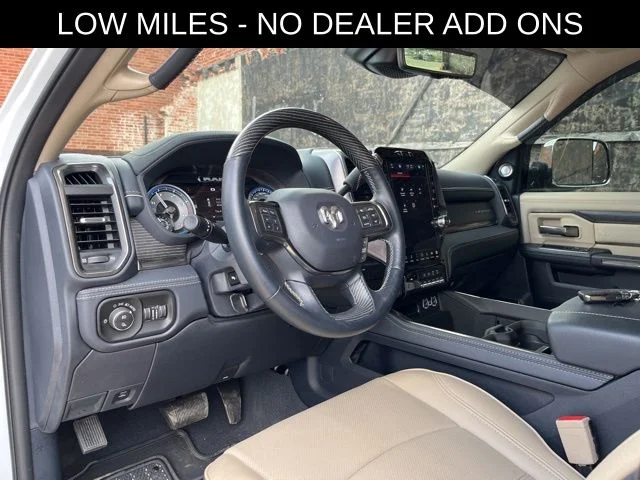 Used 2022 Bright White Clearcoat Ram Limited image 20