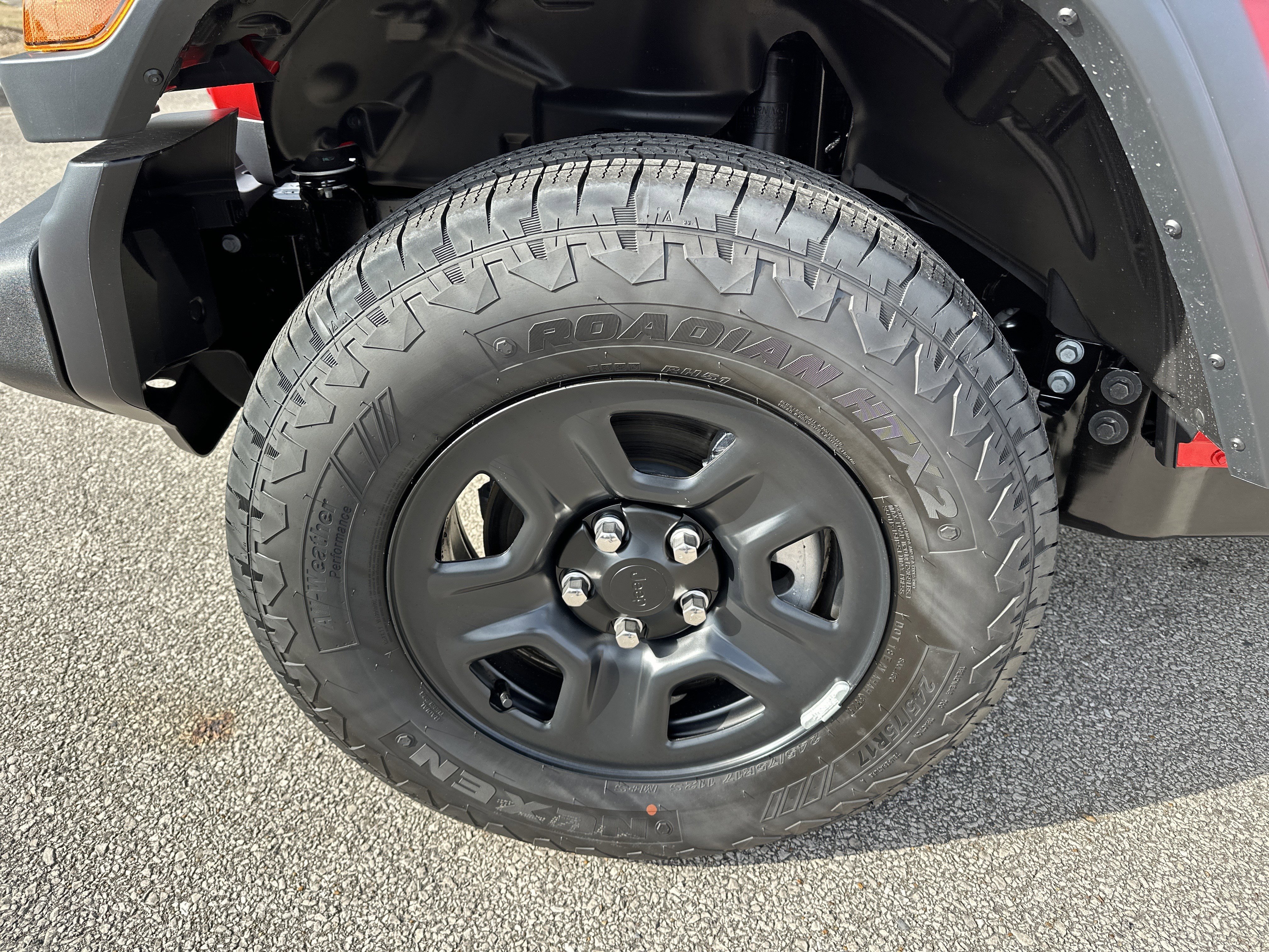 New 2026 Firecracker Red Clear-Coat Exterior Paint Jeep Sport image 11