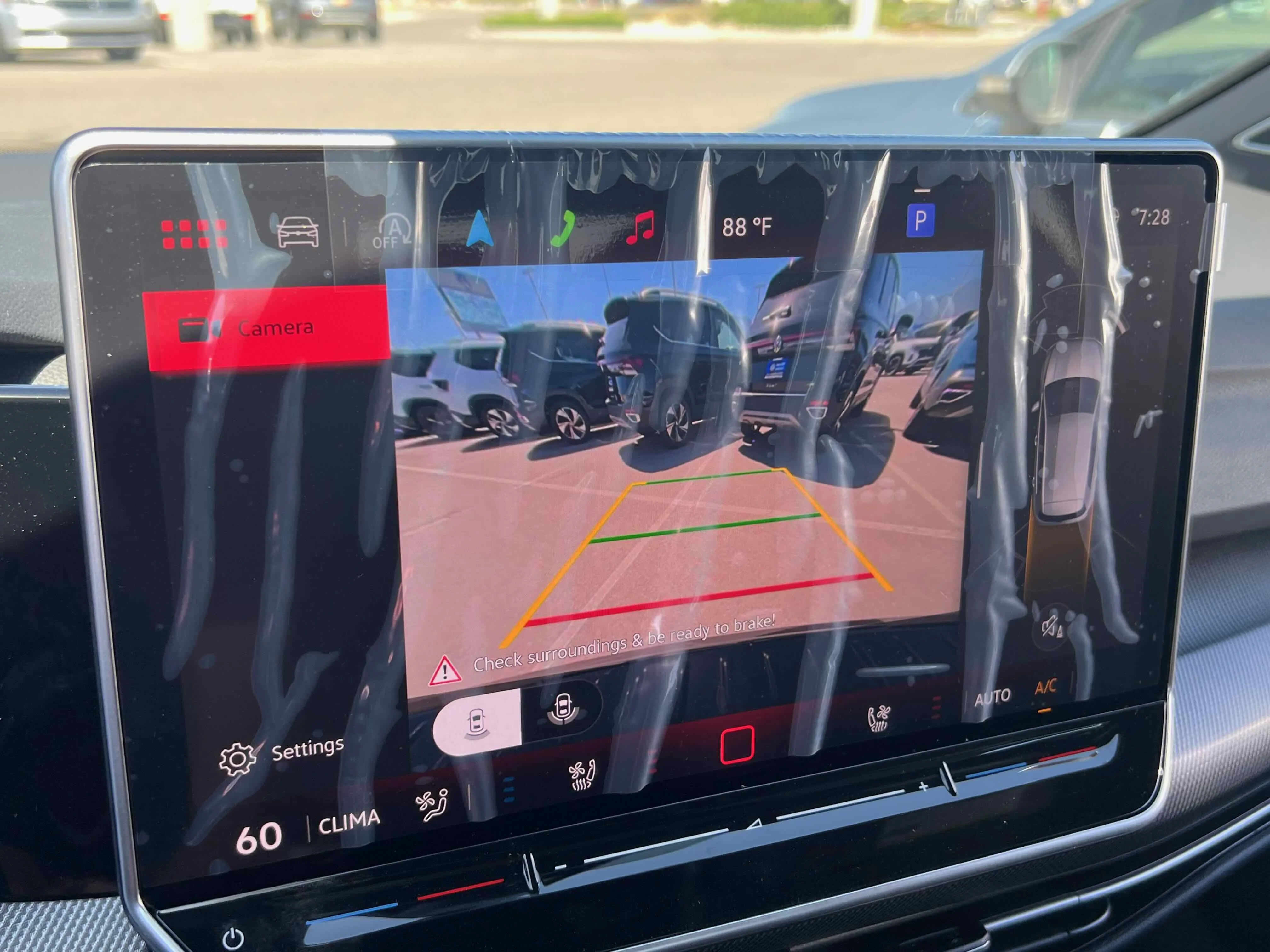 New 2025 Black Volkswagen SE image 28