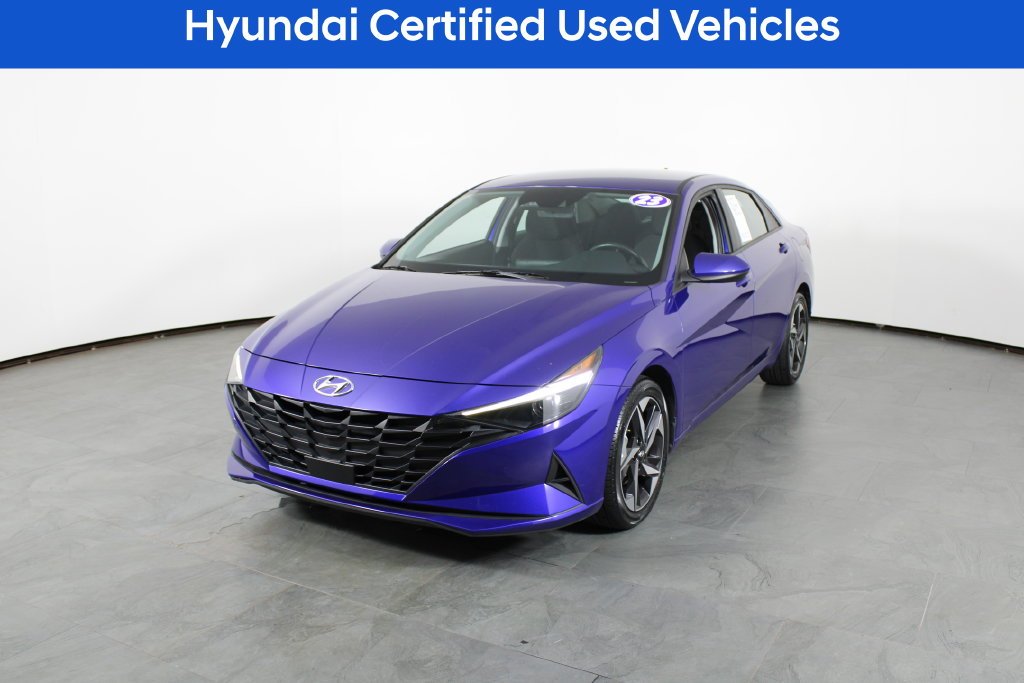 Certified Used 2023 Blue Hyundai SEL image 2