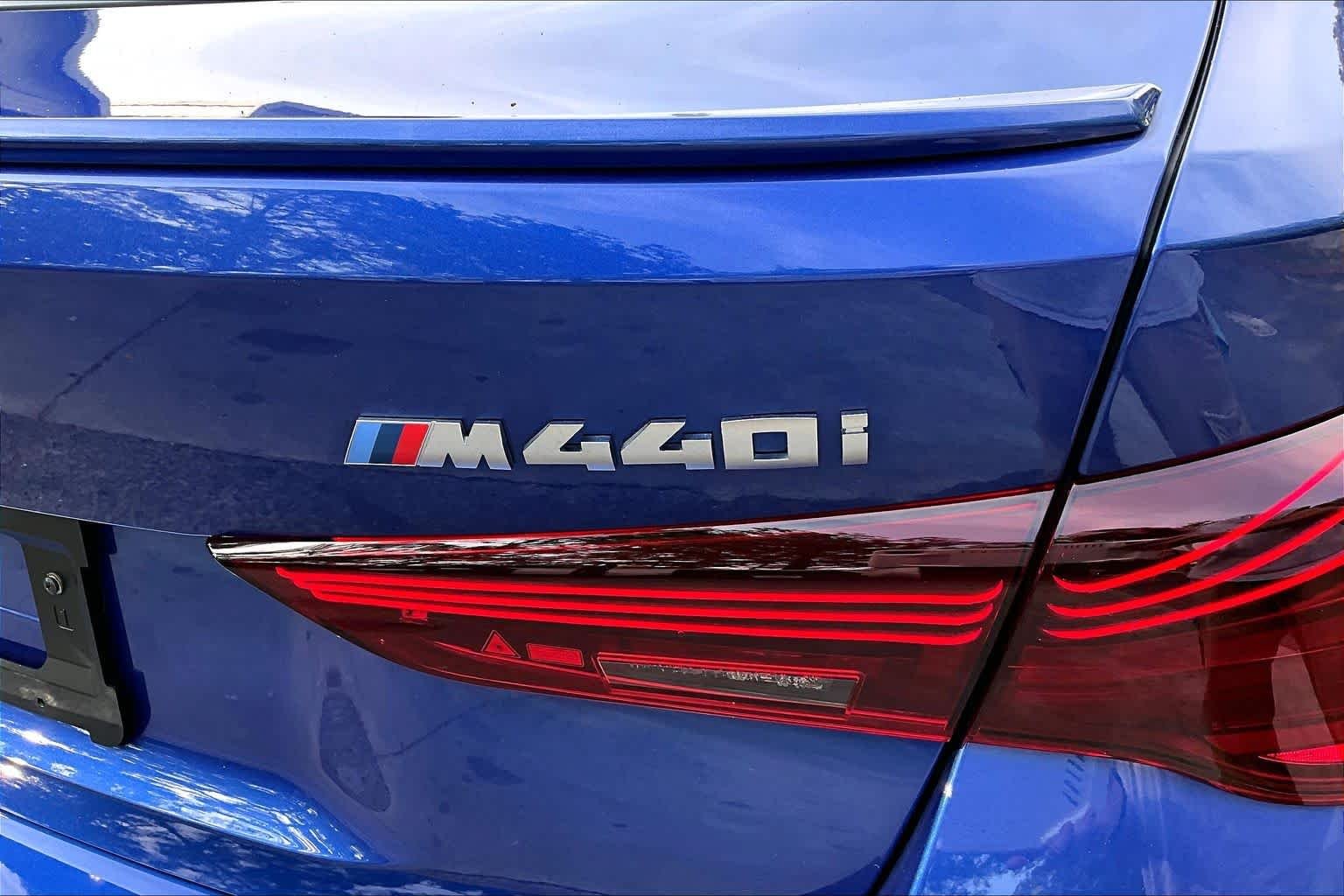 Used 2025 Portimao Blue Metallic BMW M440i image 30