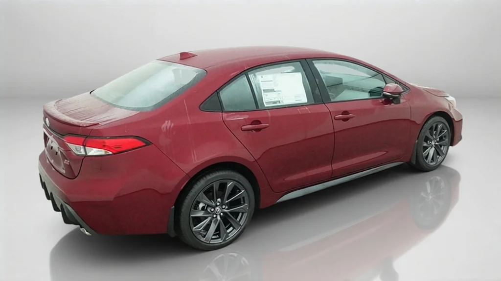 New 2026 Ruby Flare Pearl Toyota SE image 9