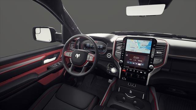 New 2027 Diamond Black Crystal Pearl-Coat Exterior Paint RAM Rebel image 8