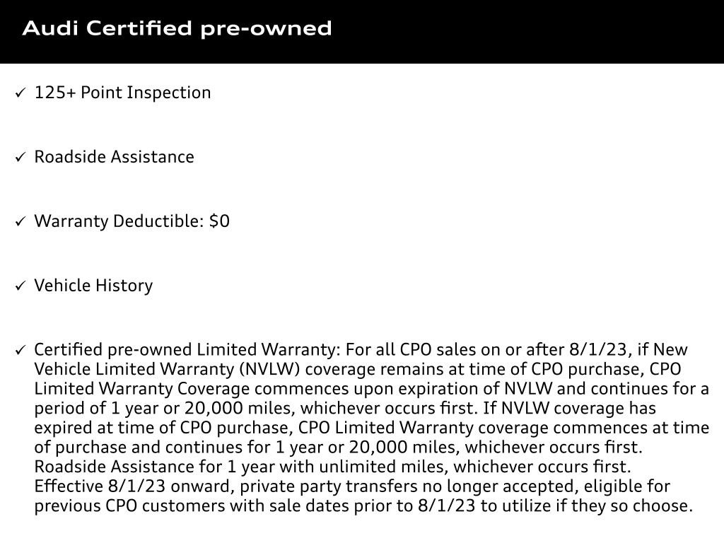 Certified Used 2025 White Audi 40 Premium Plus image 9
