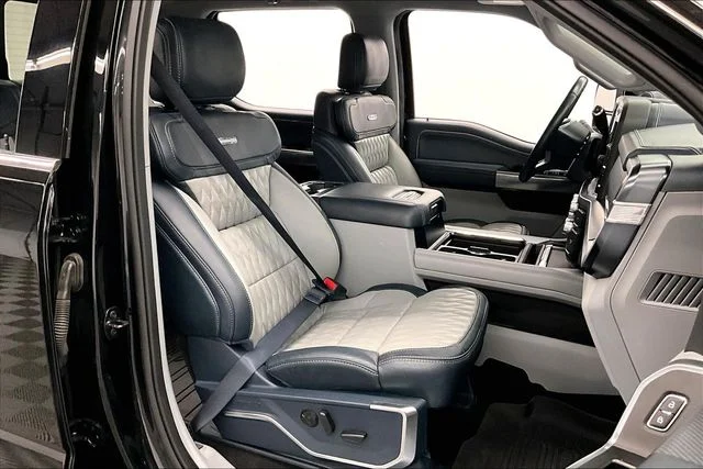 Used 2023 Agate Black Metallic Ford Limited image 8