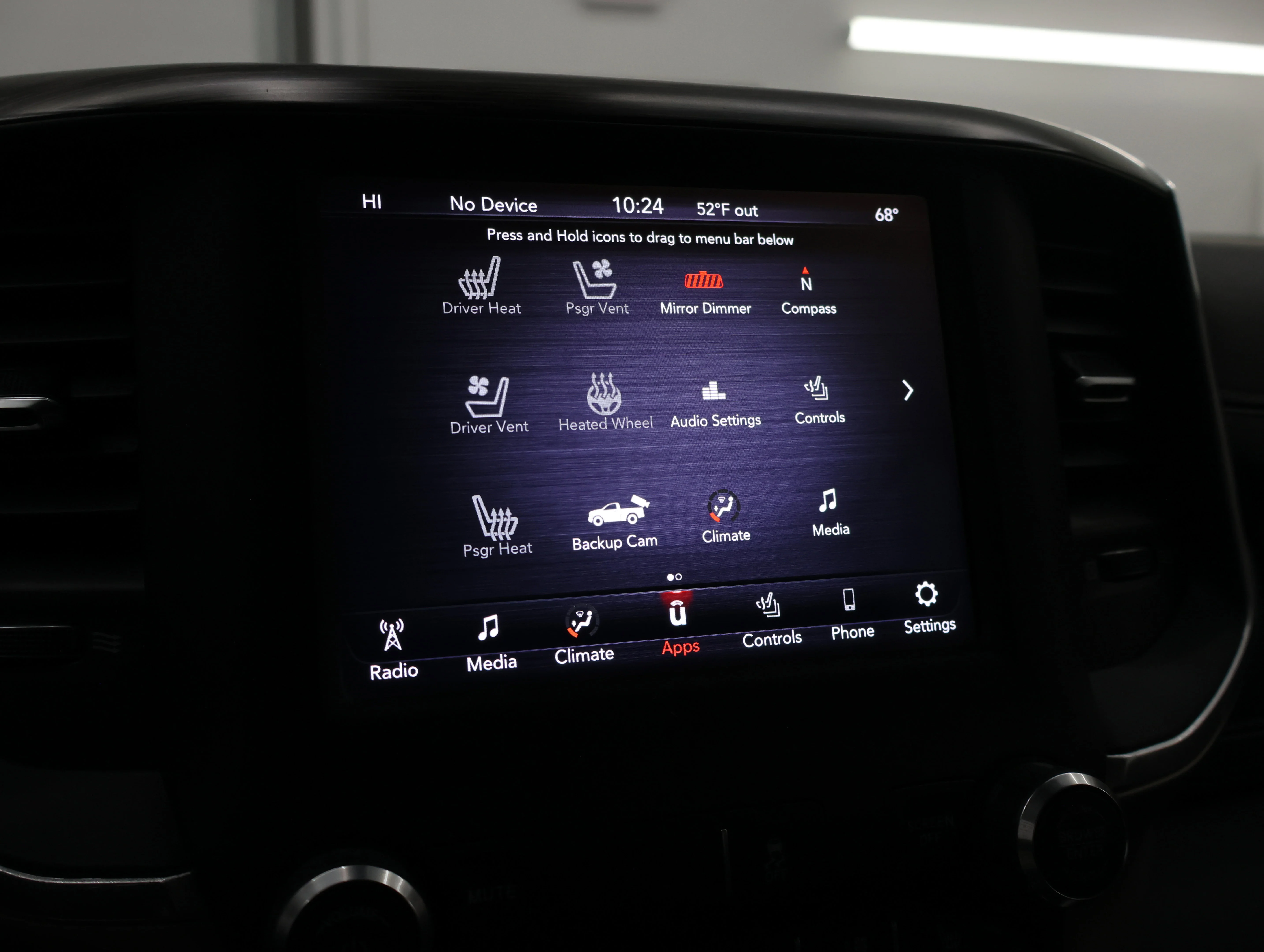 Used 2020 Bright White Clearcoat Ram Laramie image 52