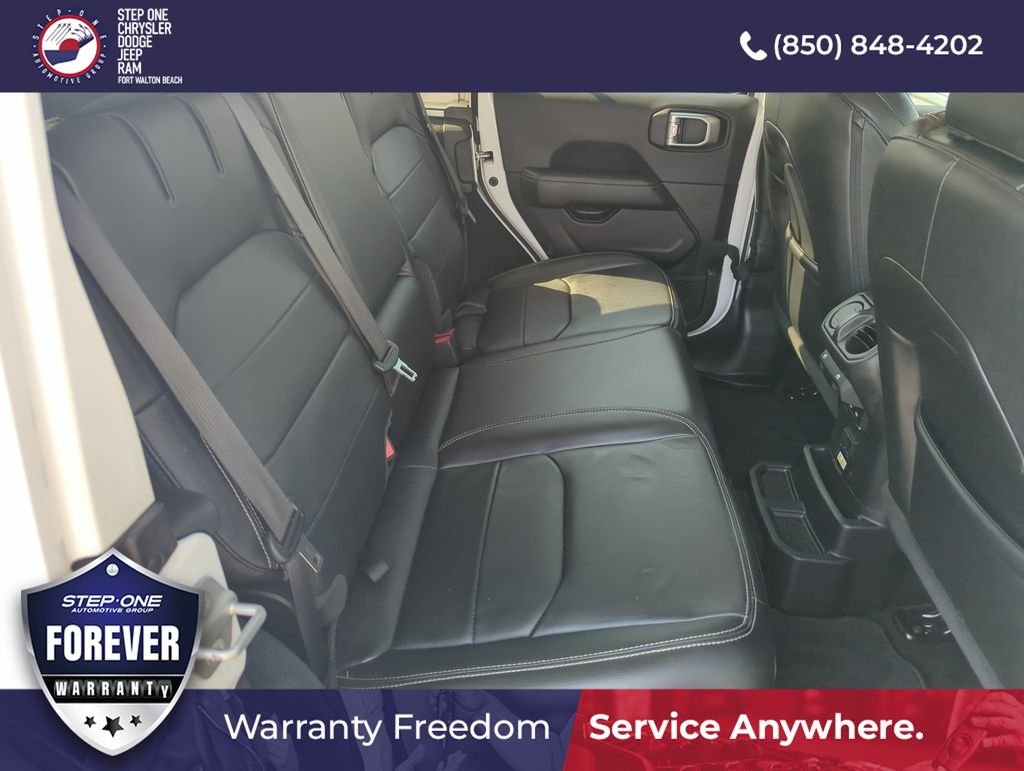 Used 2022 White Jeep Unlimited Sahara 4xe image 30