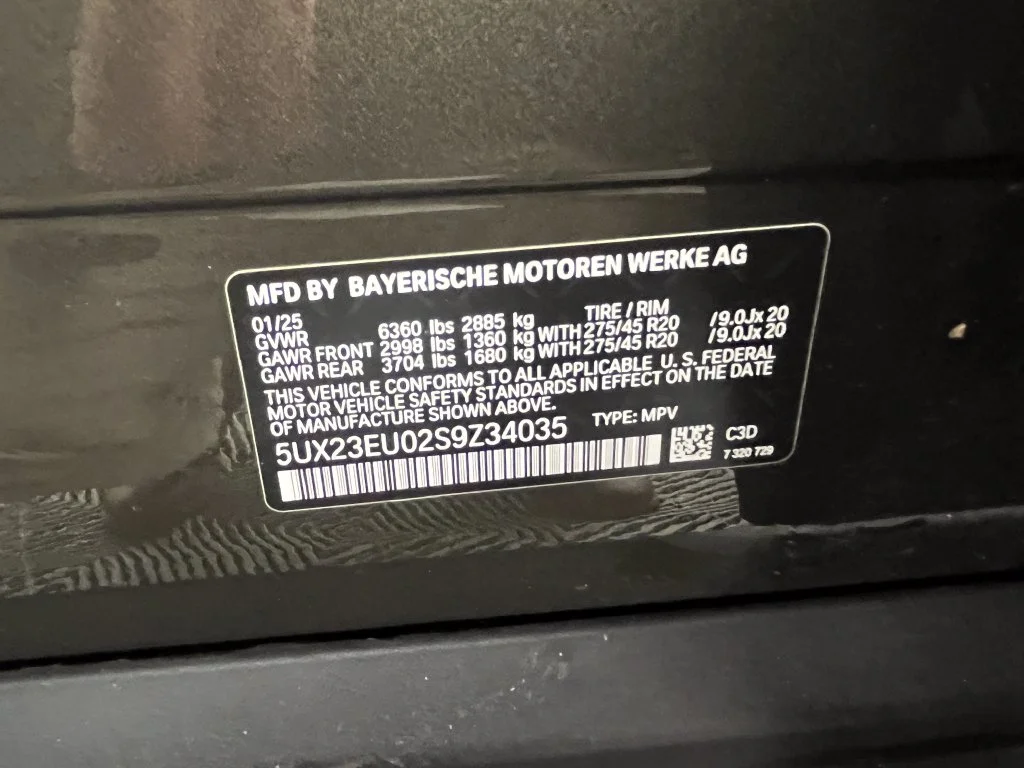Certified Used 2025 Green Metallic BMW xDrive40i image 29