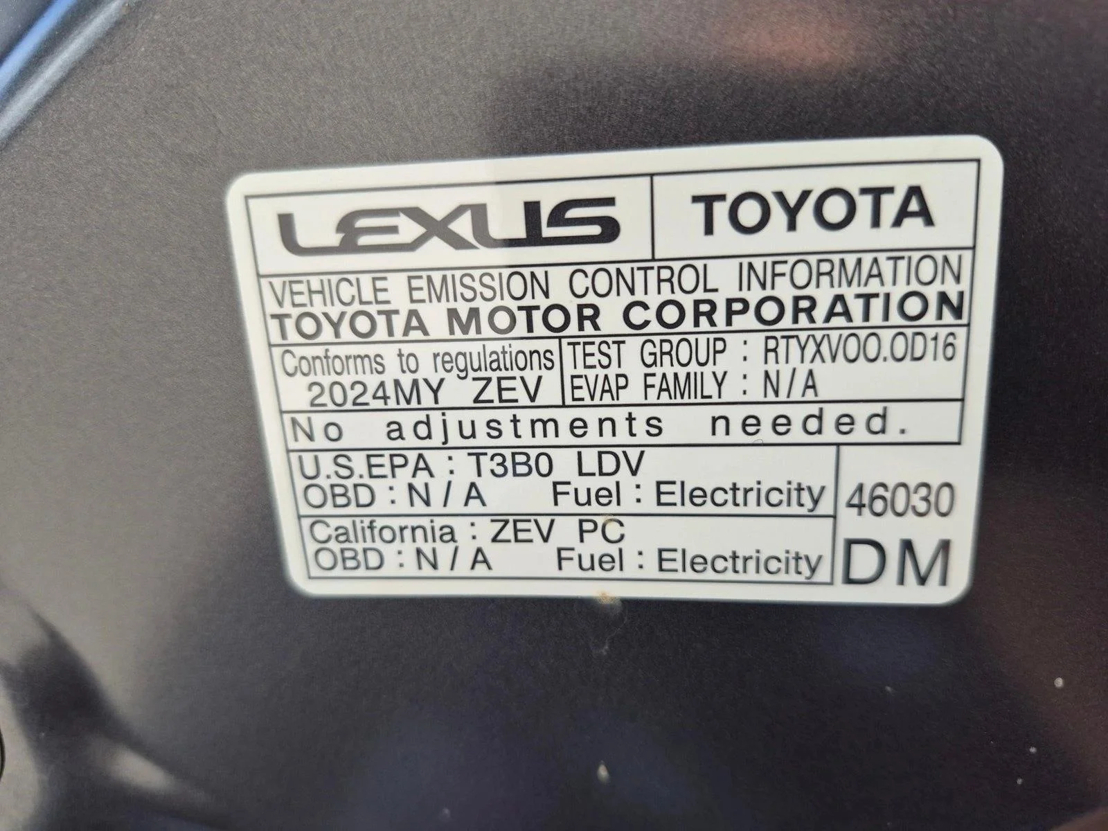 Used 2024 Cloudburst Gray Lexus RZ 300e Premium image 22