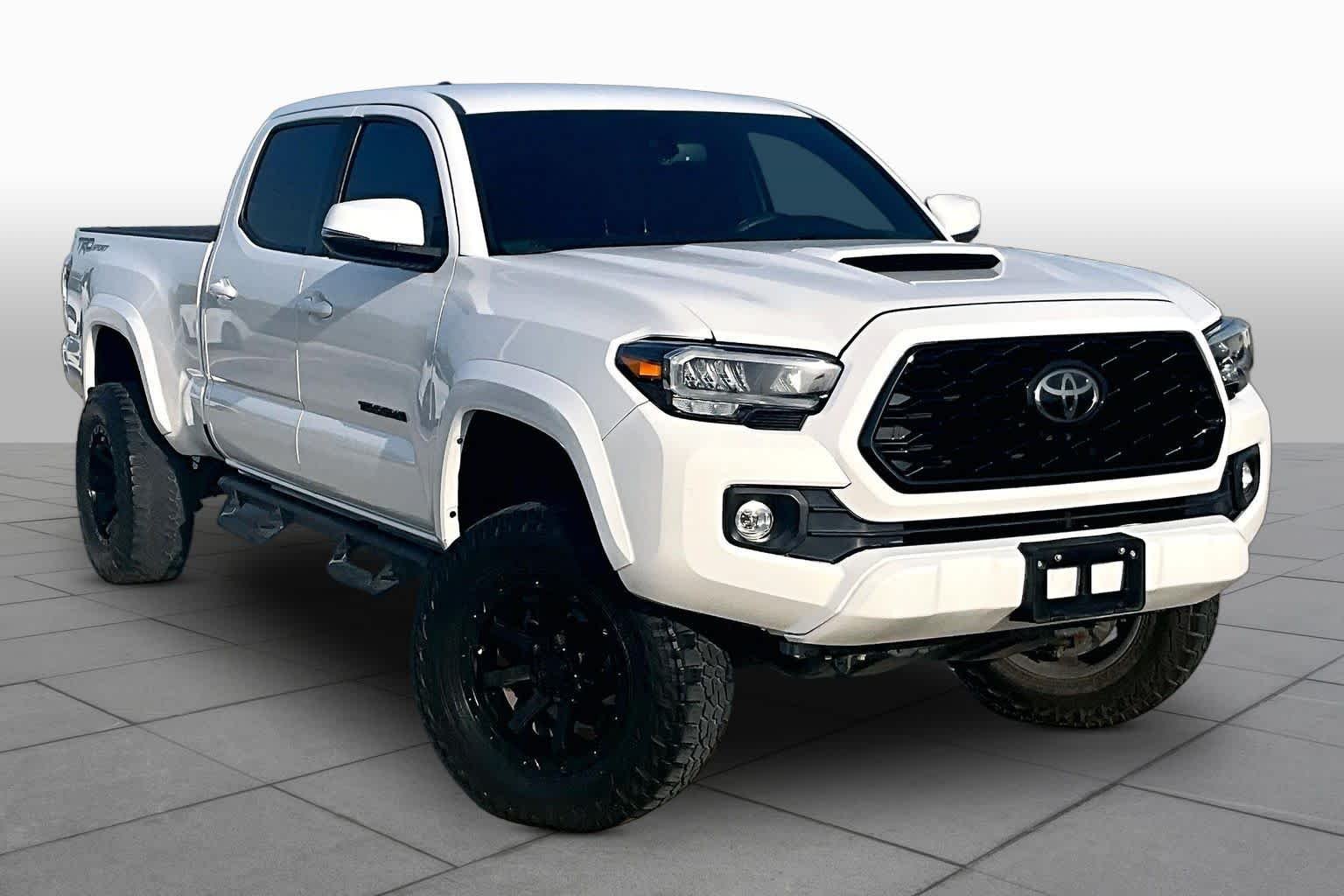 Used 2021 Super White Toyota TRD Sport image 2