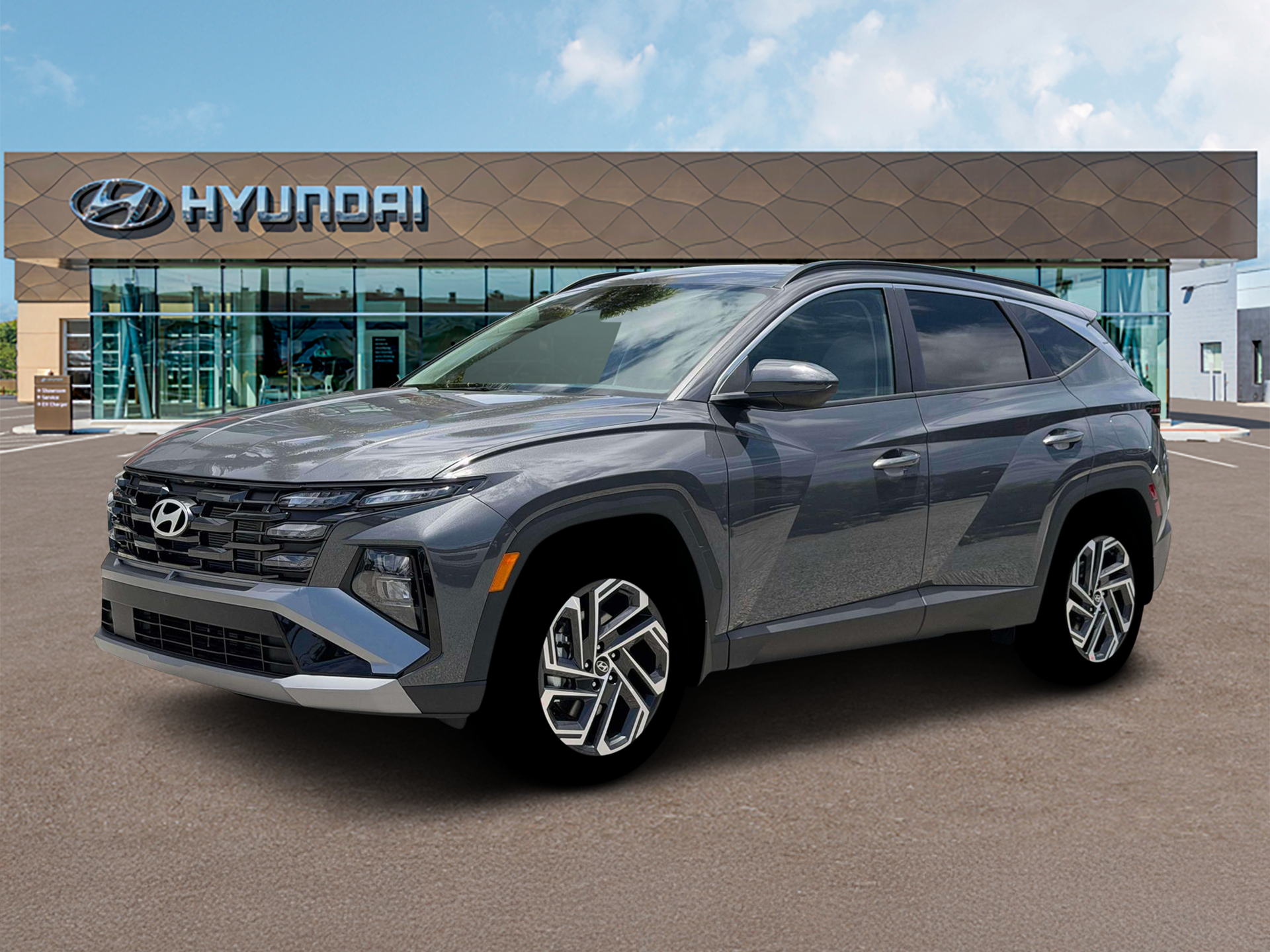 New 2026 Gray Hyundai SEL Plus AWD image 2