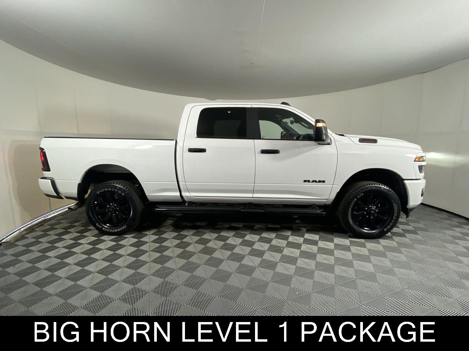 Used 2025 Bright White Clearcoat Ram Big Horn image 4