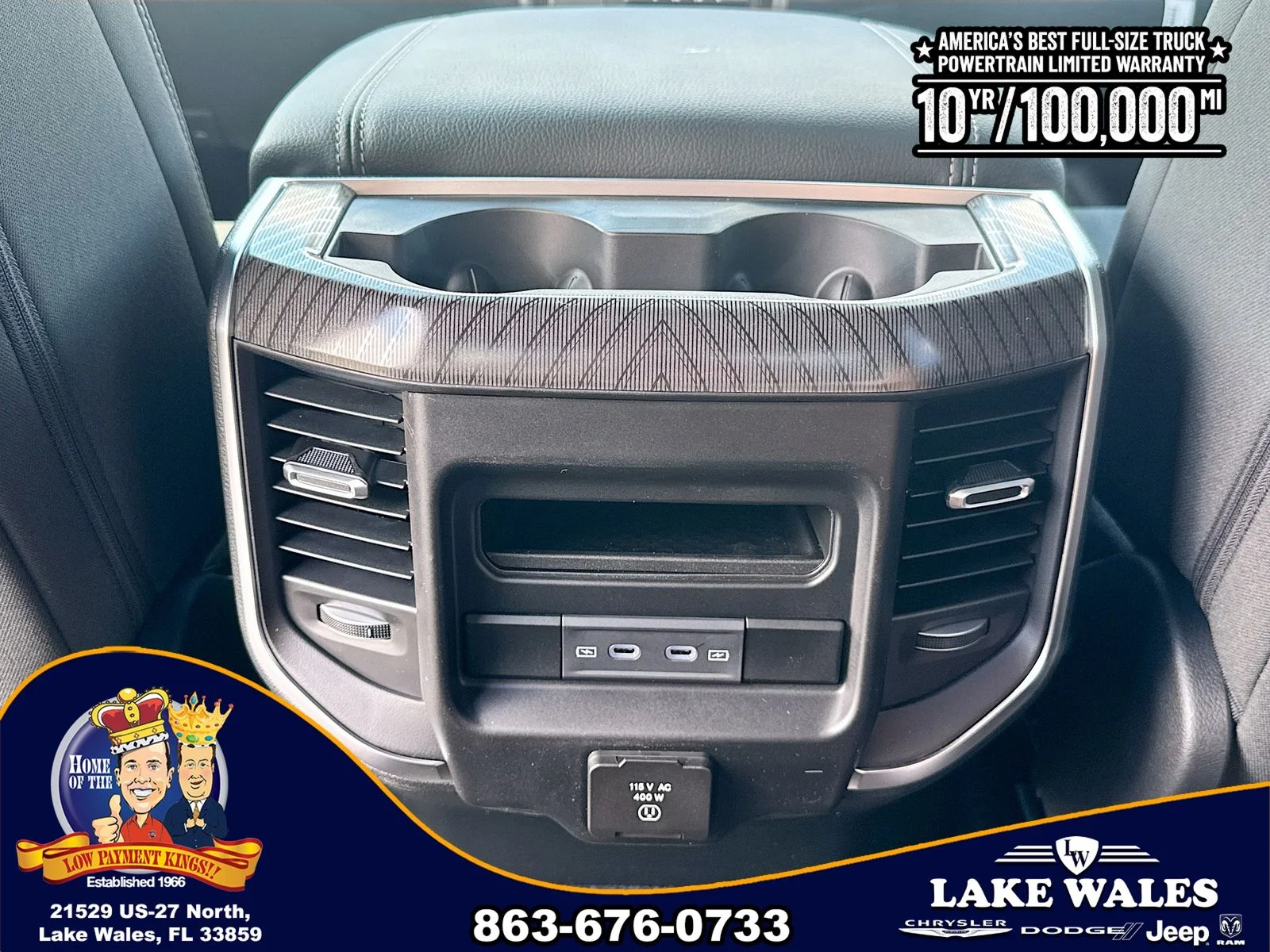 New 2026 Diamond Black Crystal Pearl-Coat Exterior Paint RAM BIG HORN image 24