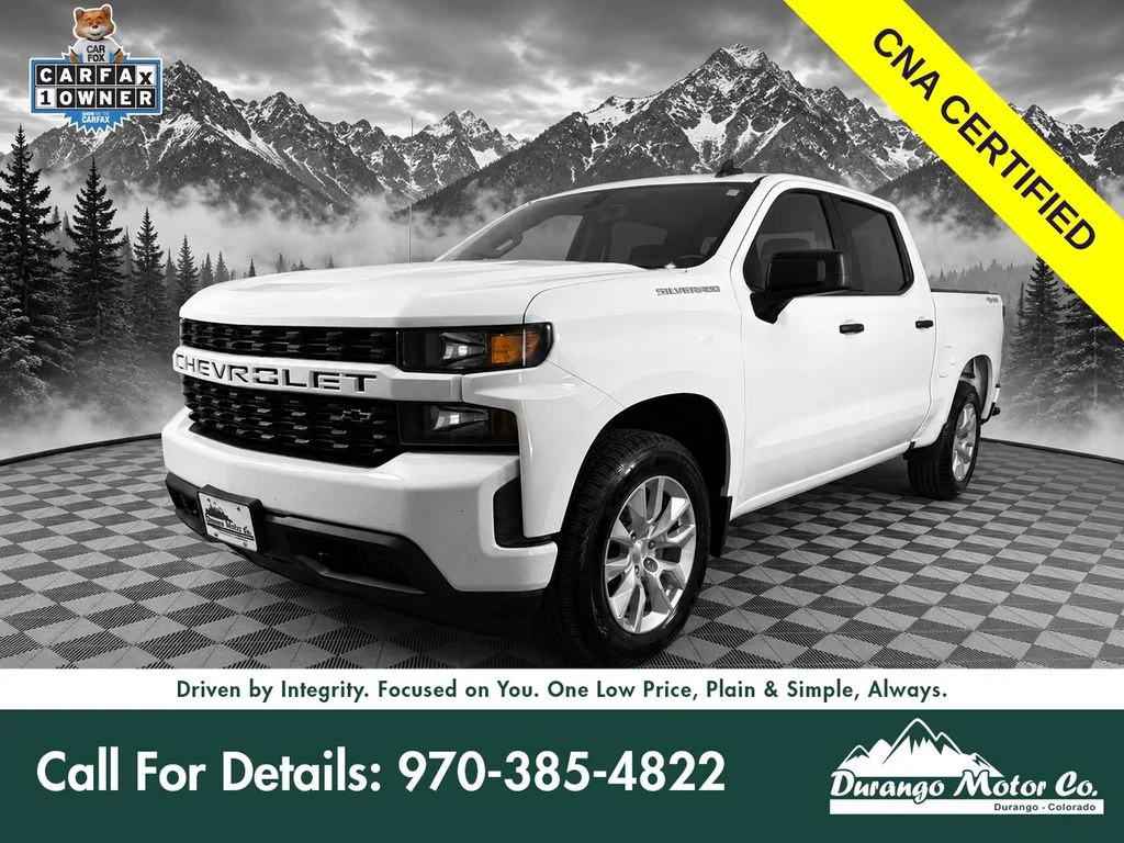 Used 2021 White Chevrolet Custom image 1