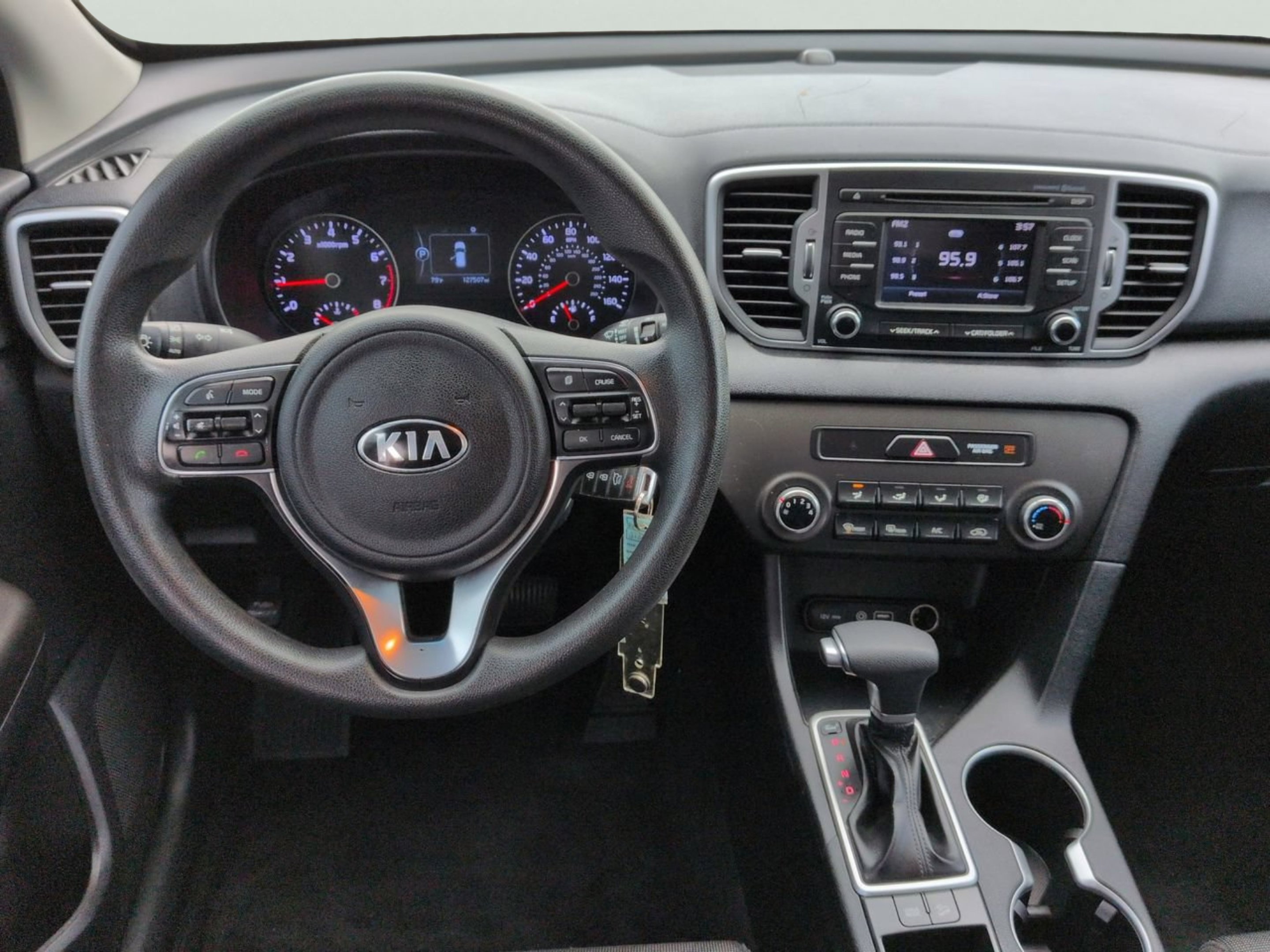 Used 2018 Black Cherry Kia LX image 13