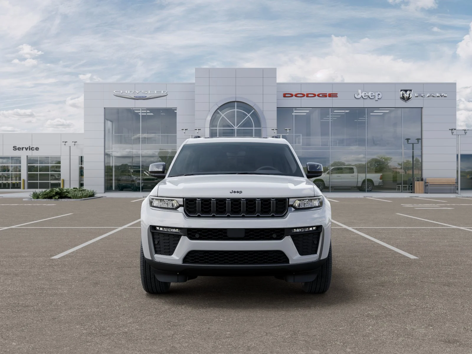 New 2026 Bright White Clear-Coat Exterior Paint Jeep  image 32