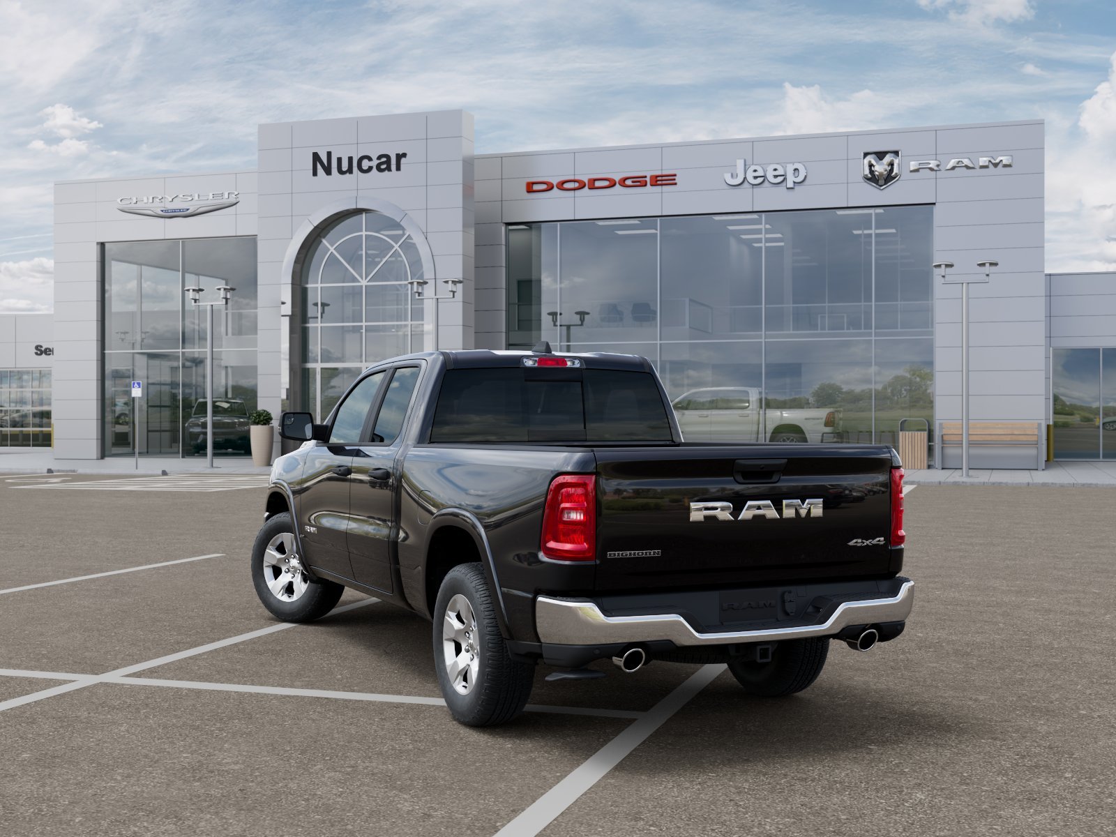 New 2026 Diamond Black Crystal Pearl-Coat Exterior Paint RAM Big Horn/Lone Star image 22