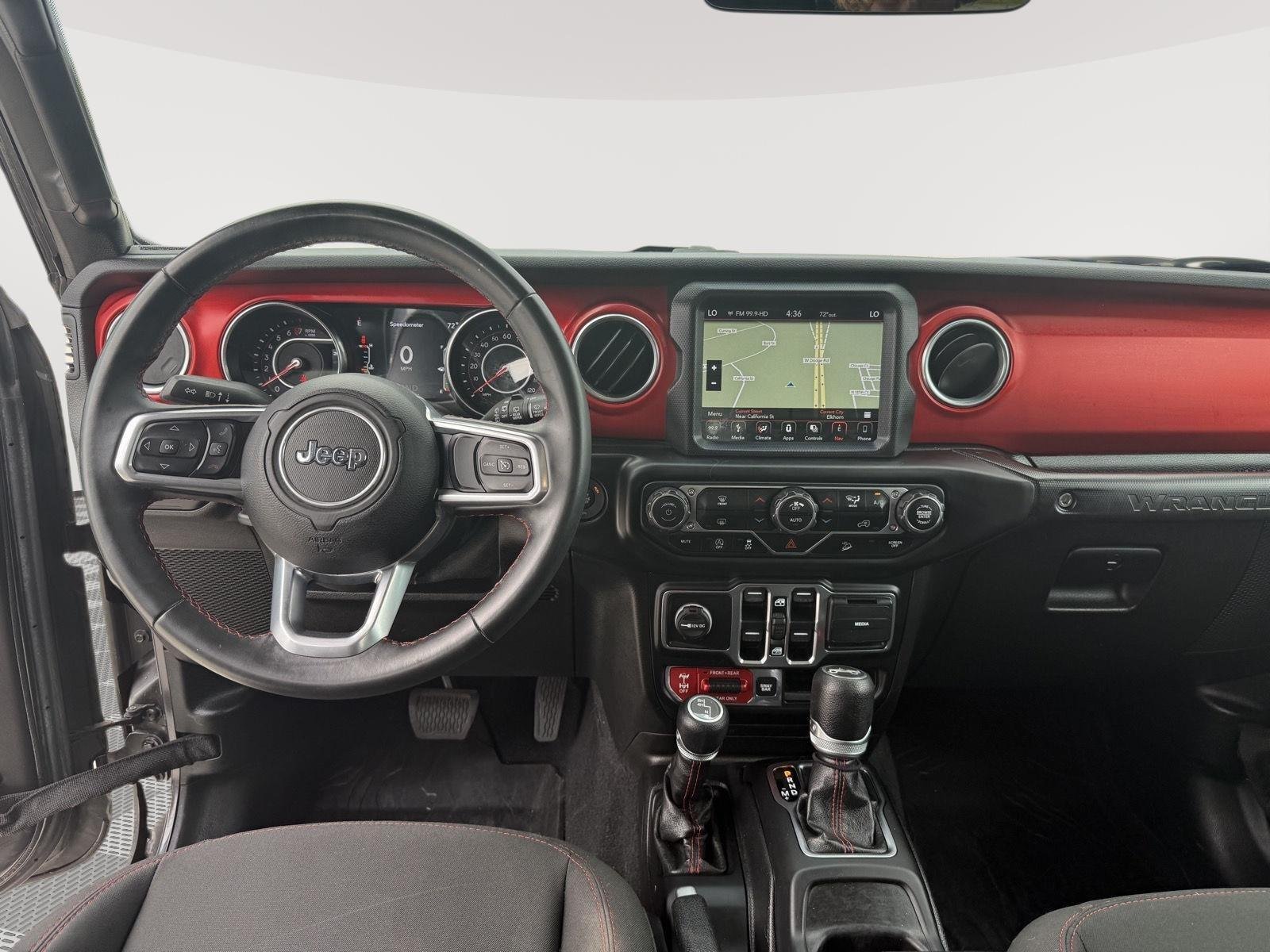 Used 2019 Granite Crystal Metallic Clearcoat Jeep Rubicon image 17