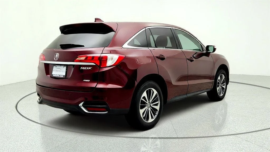 Used 2018 Basque Red Pearl II Acura AWD w/Advance Pkg image 5