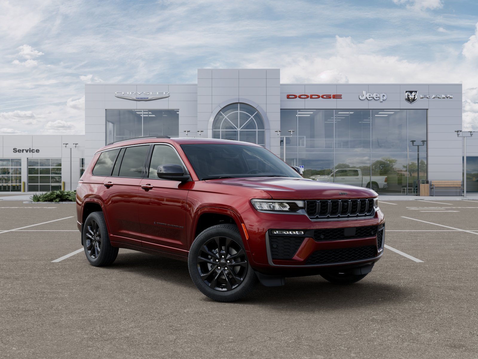 New 2026 Velvet Red Pearl-Coat Exterior Paint Jeep Limited Reserve image 57