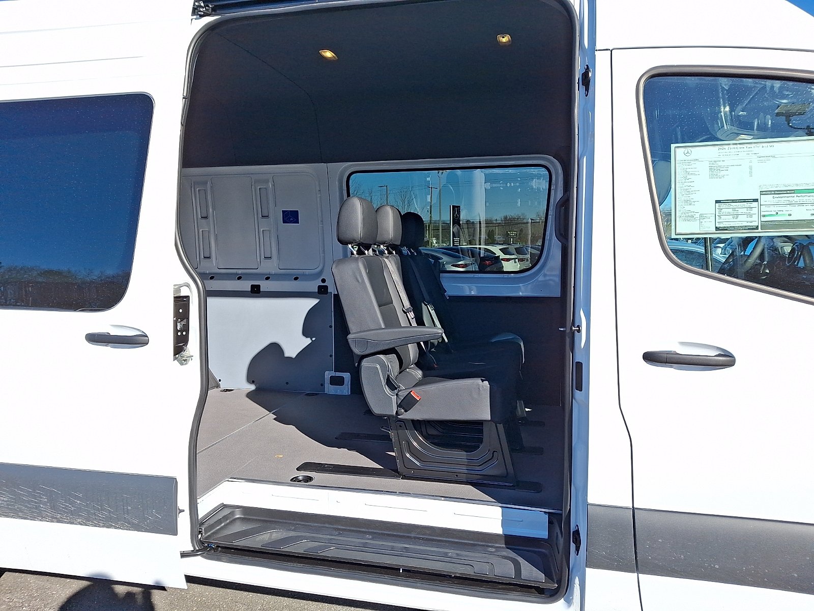New 2026 Arctic White Mercedes-Benz High Roof 4-Cyl Diesel image 5
