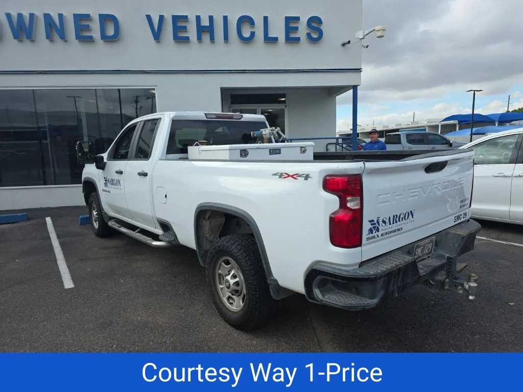 Used 2021 White Chevrolet Work Truck image 9