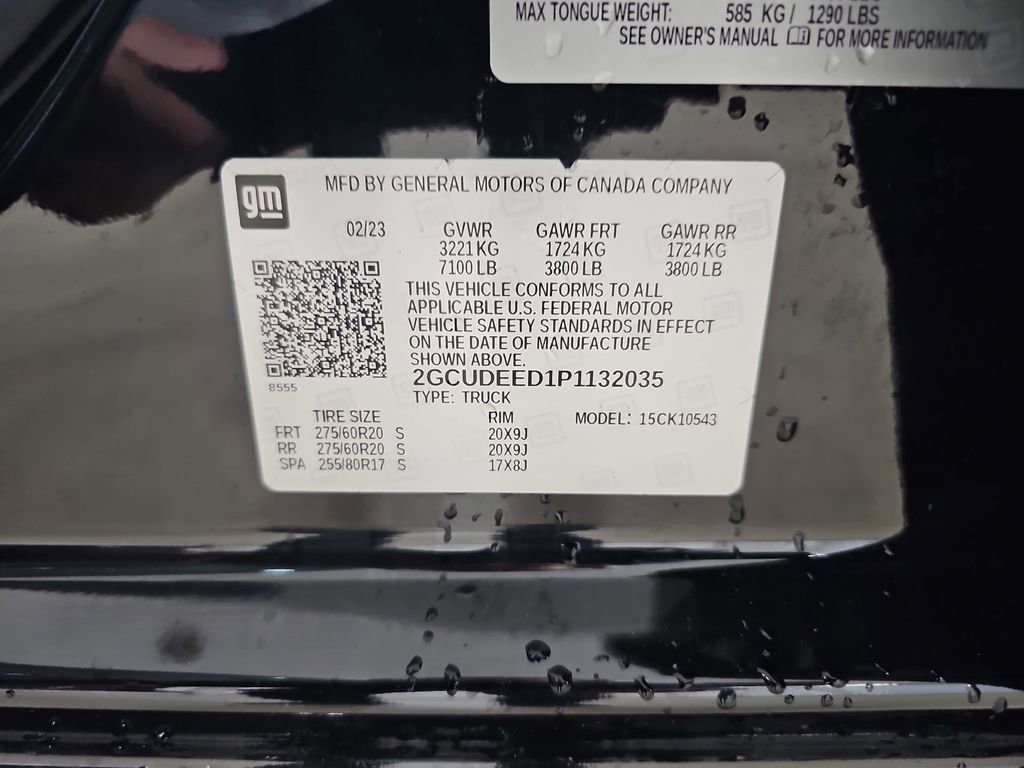 Certified Used 2023 Black Chevrolet RST image 41