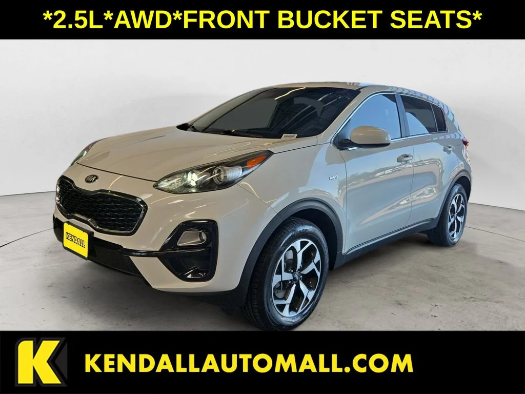 Used 2021 White Kia LX image 1