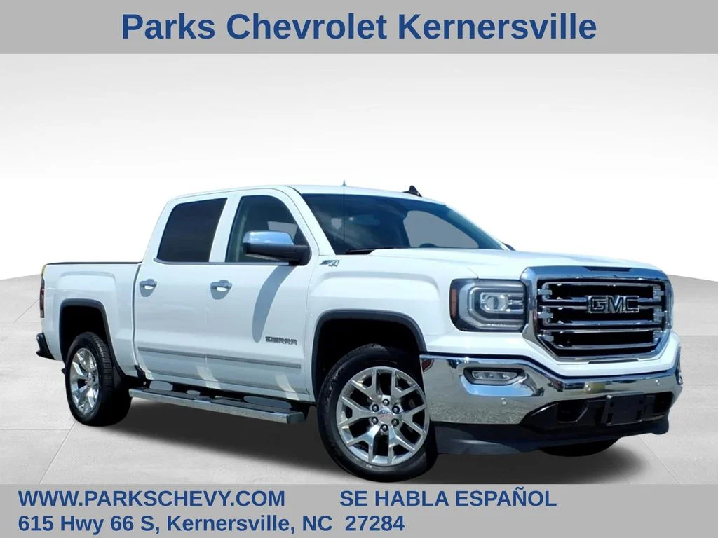 Used 2018 White GMC SLT image 1
