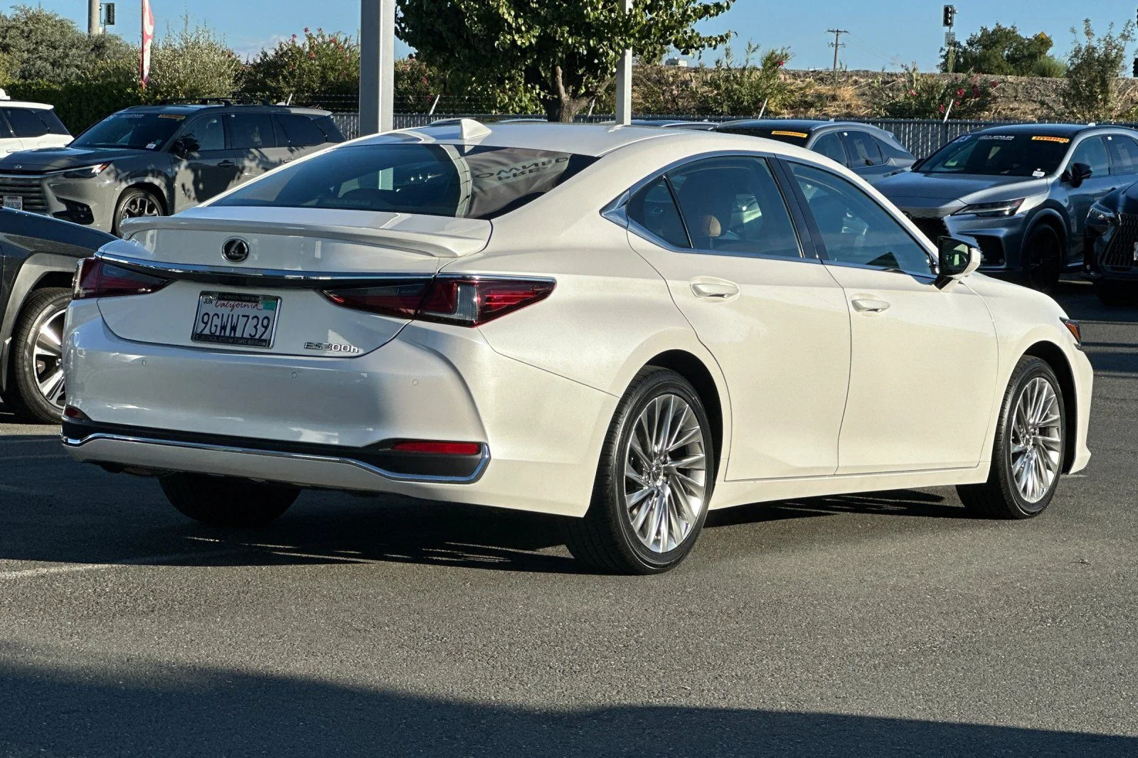 Certified Used 2023 White Pearl Lexus 300h Luxury image 4