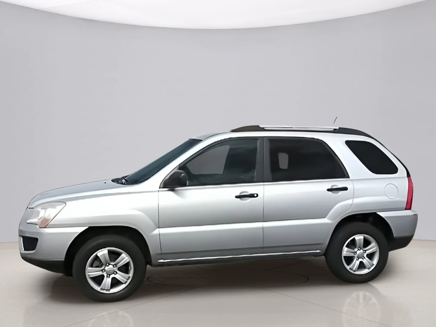 Used 2010 Silver Kia LX image 2