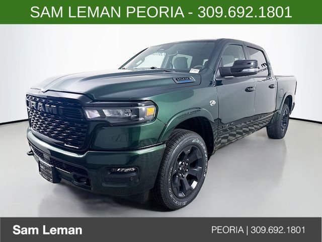 New 2026 Serrano-Green Metallic Exterior Paint RAM Big Horn/Lone Star image 3