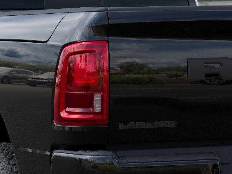New 2027 Diamond Black Crystal Pearl-Coat Exterior Paint RAM Laramie Night Edition image 9