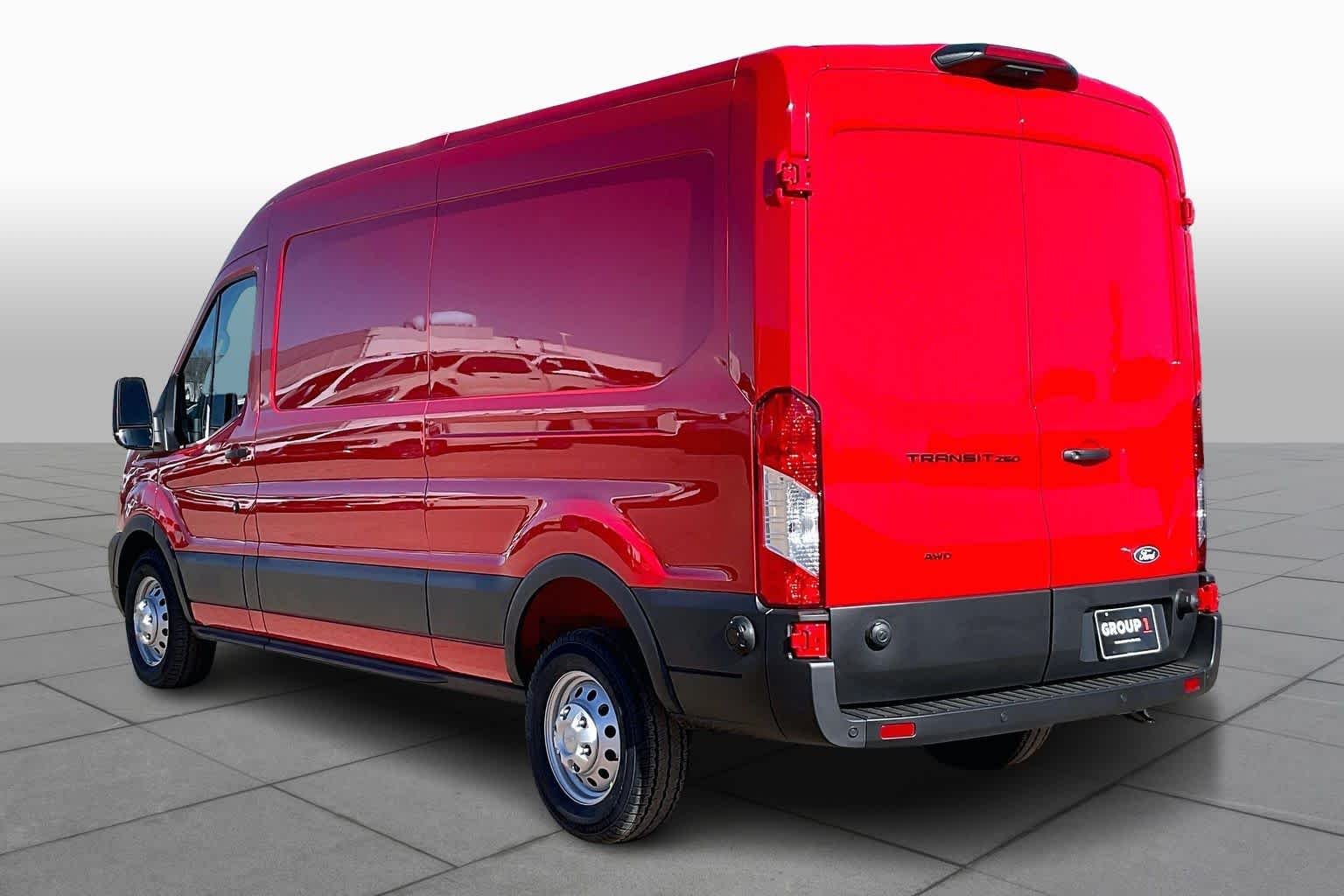 New 2026 Race Red Ford Cargo Van image 12