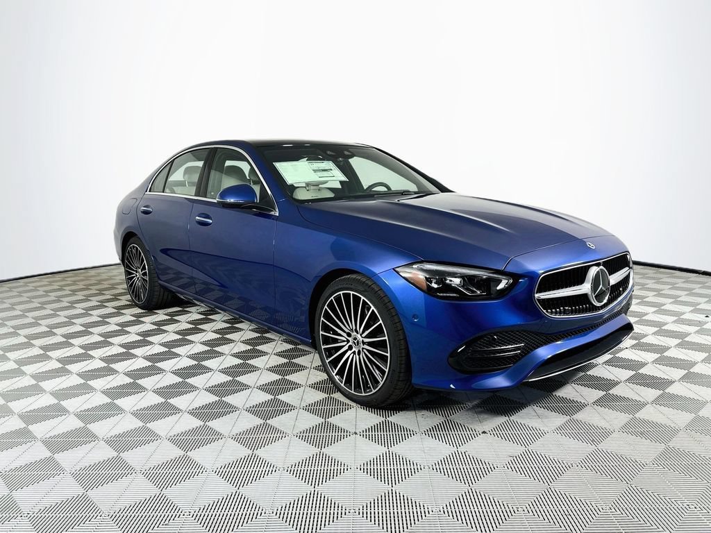 New 2026 Starling Blue Metallic Mercedes-Benz C 300 image 35