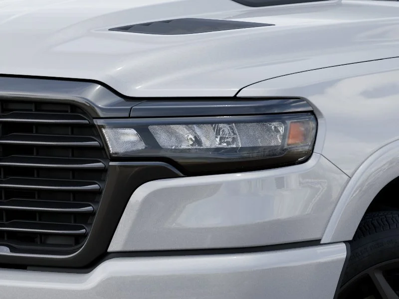 New 2026 Ivory White Tri-Coat Pearl-Coat Exterior Paint RAM Laramie image 10