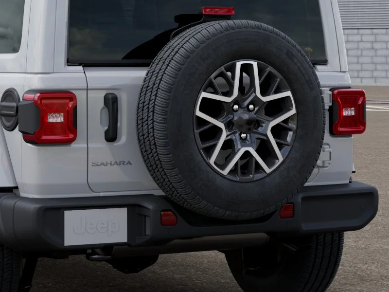 New 2026 Bright White Clear-Coat Exterior Paint Jeep Sahara image 13