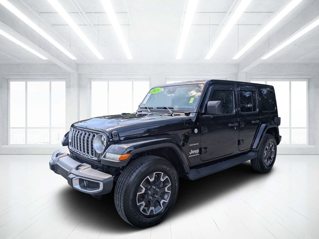 Used 2024 Black Jeep Sahara image 7