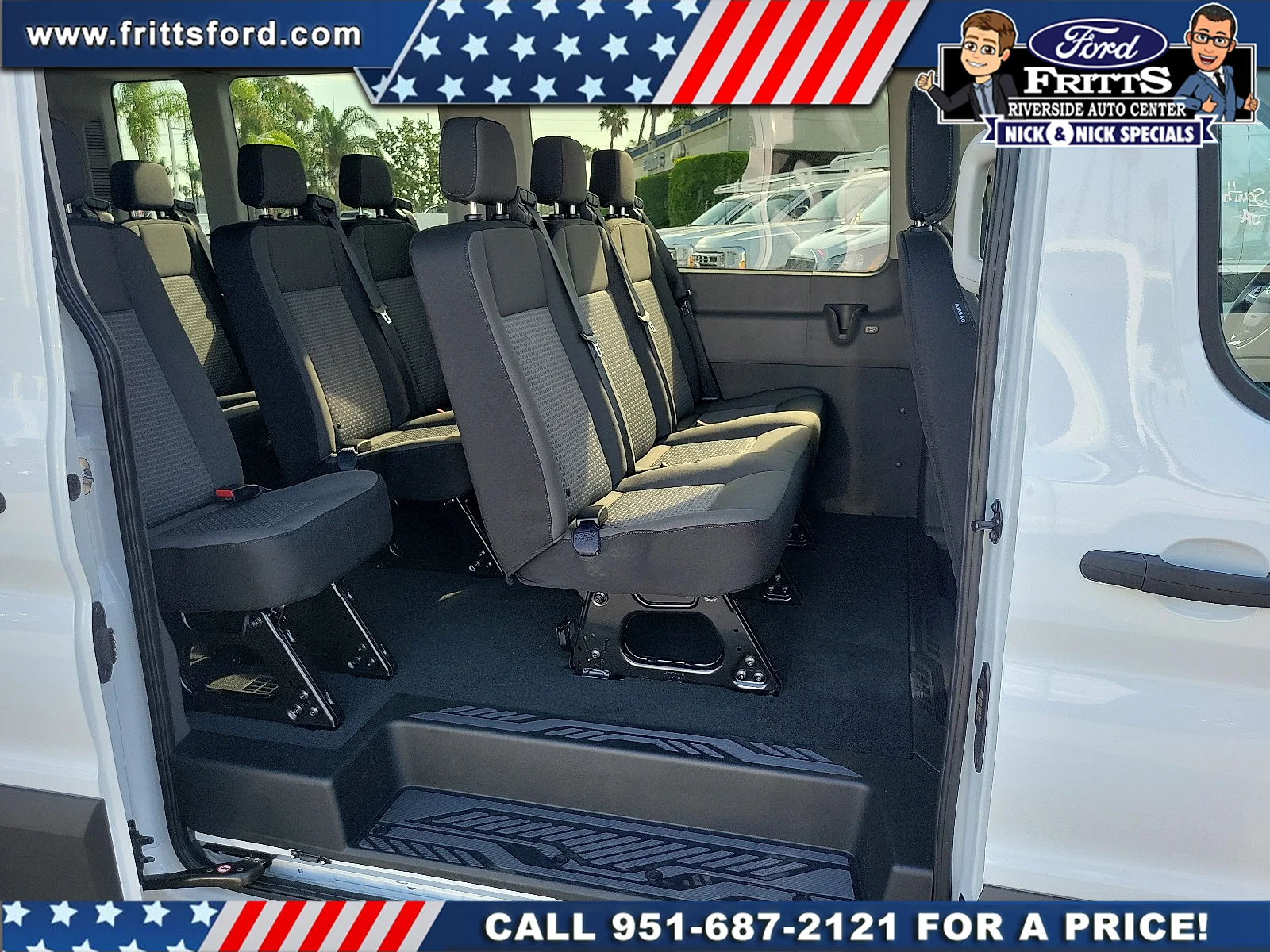 New 2026 Oxford White Ford Passenger Van XL image 15
